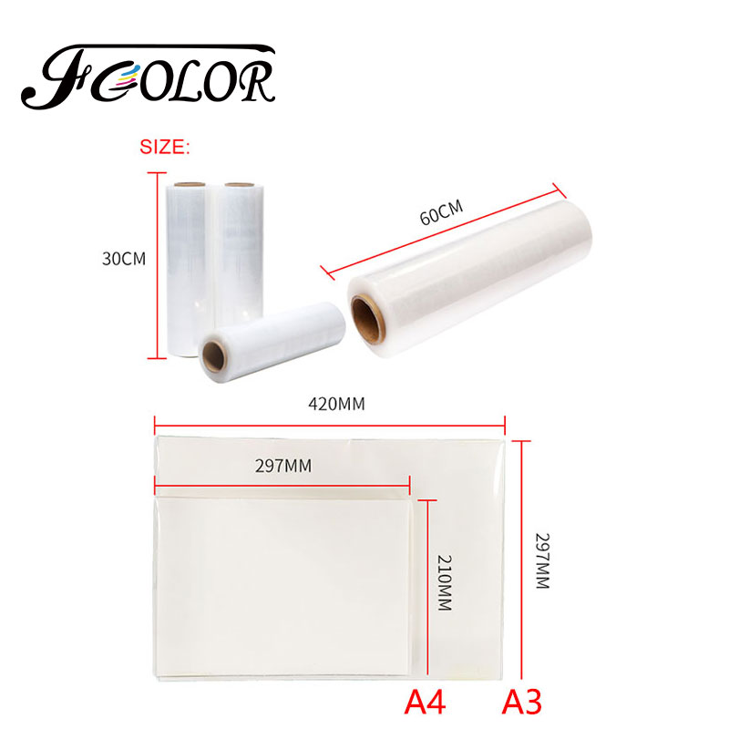 FCOLOR Hot Peeling A3 DTF PET  - đánh giá và giá Dtf Hot Peel Film