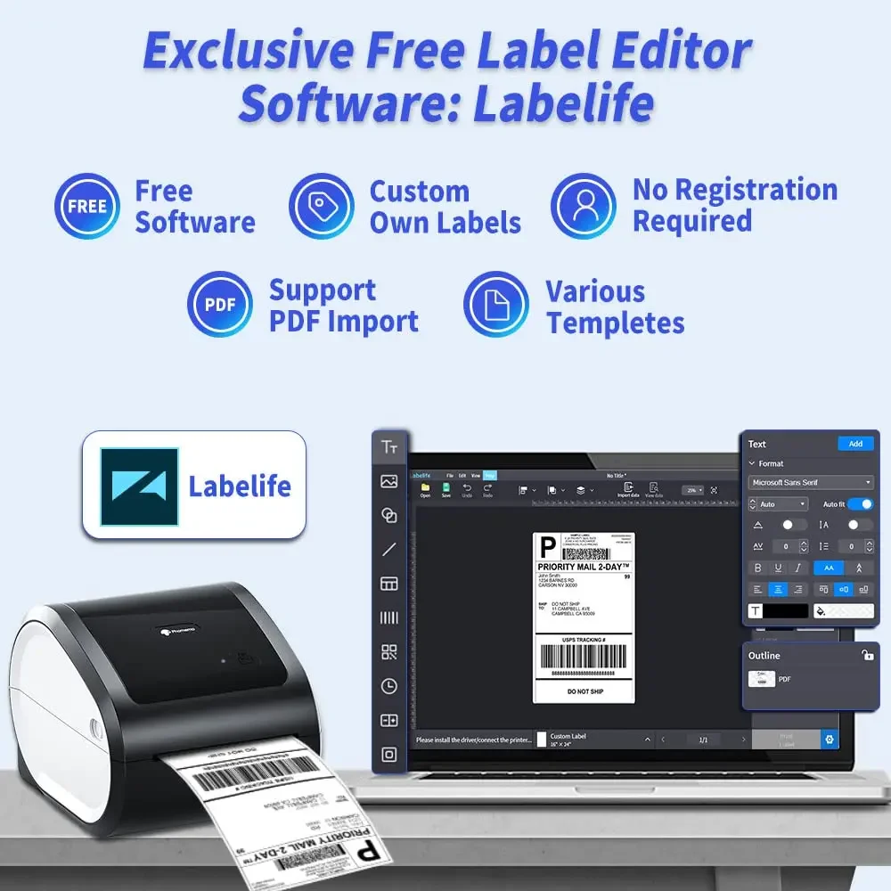 Wireless Bluethooth Shipping P - đánh giá và giá Commercial Printing Paper