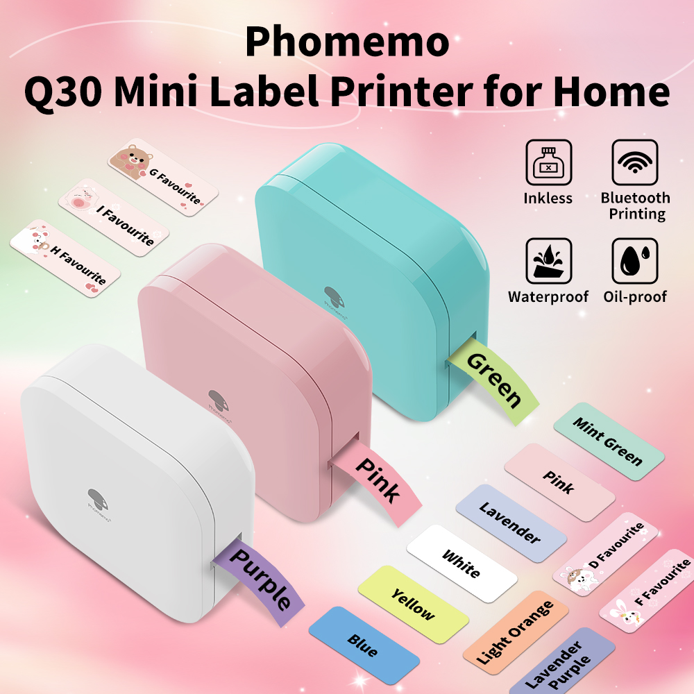 Phomemo Q30 Wireless Thermal L - đánh giá và giá Commercial Printing Paper