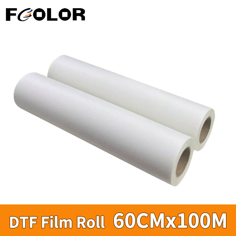 Fcolor 60cm*100m DTF PET Film  - đánh giá và giá Dtf Hot Peel Film